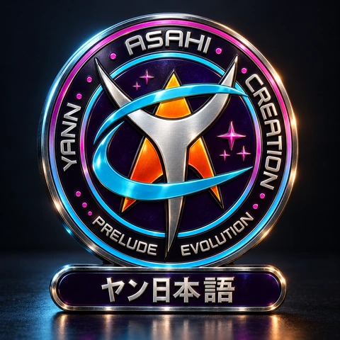 Logo Yann Asahi Création — Prélude Évolution